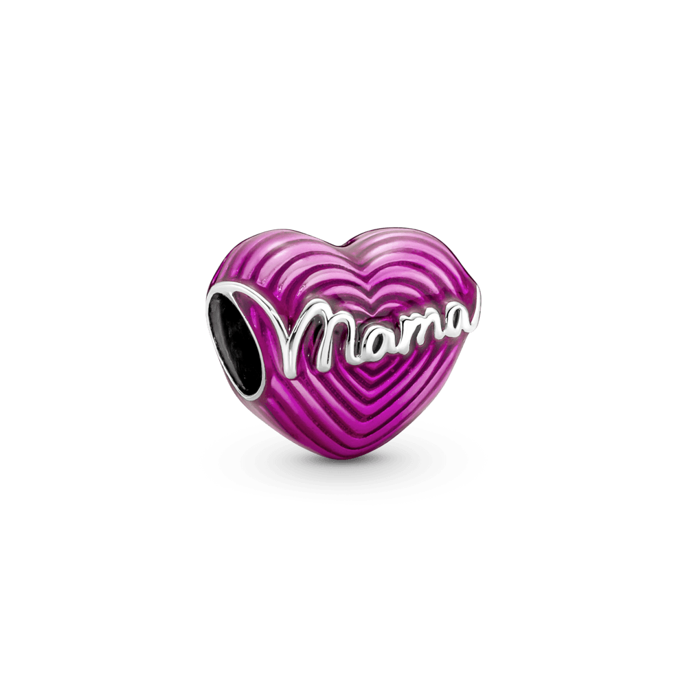 Meilę spinduliuojantis mamos širdies karoliukas - Pandora LT