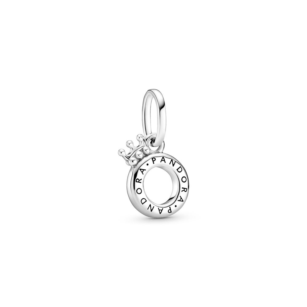 „O“ formos Pandora pakabukas, dekoruotas karūnėle - Pandora LT