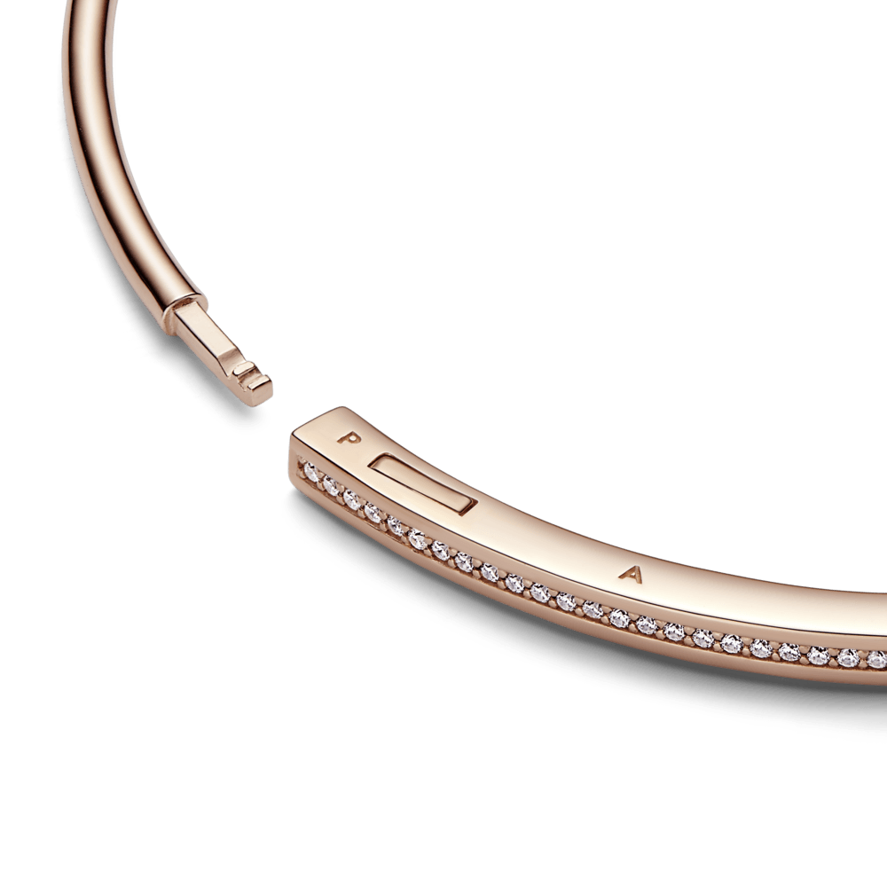 Pandora Signature I-D Pavé Bangle apyrankė - Pandora LT