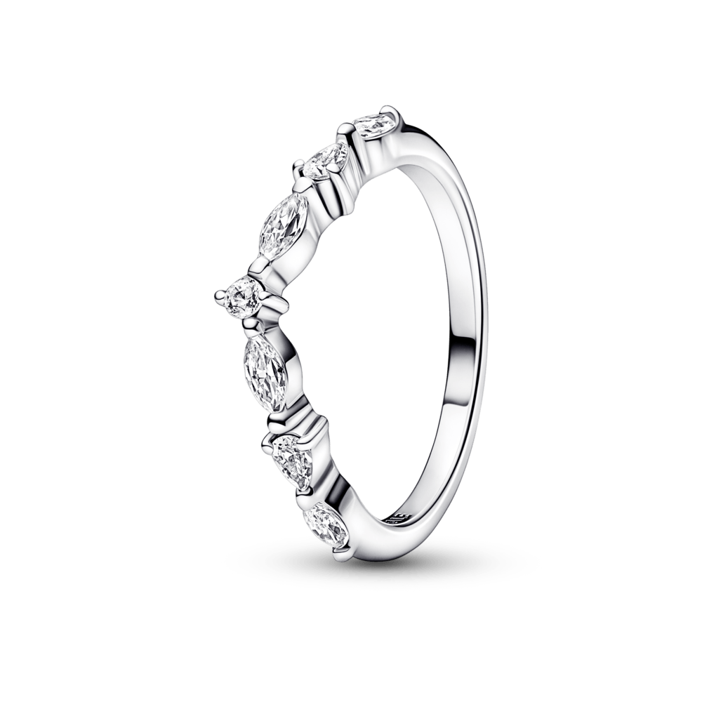 Pandora Timeless Wish Sparkling Alternating Ring žiedas - Pandora LT