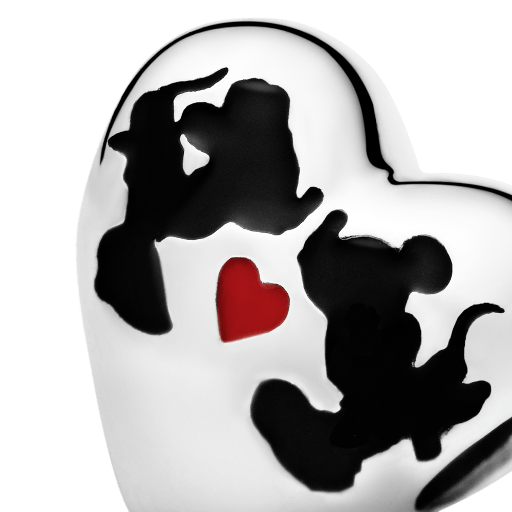 Peliuko Mikio ir Minės bučinio karoliukas iš Disney kolekcijos - Pandora LT