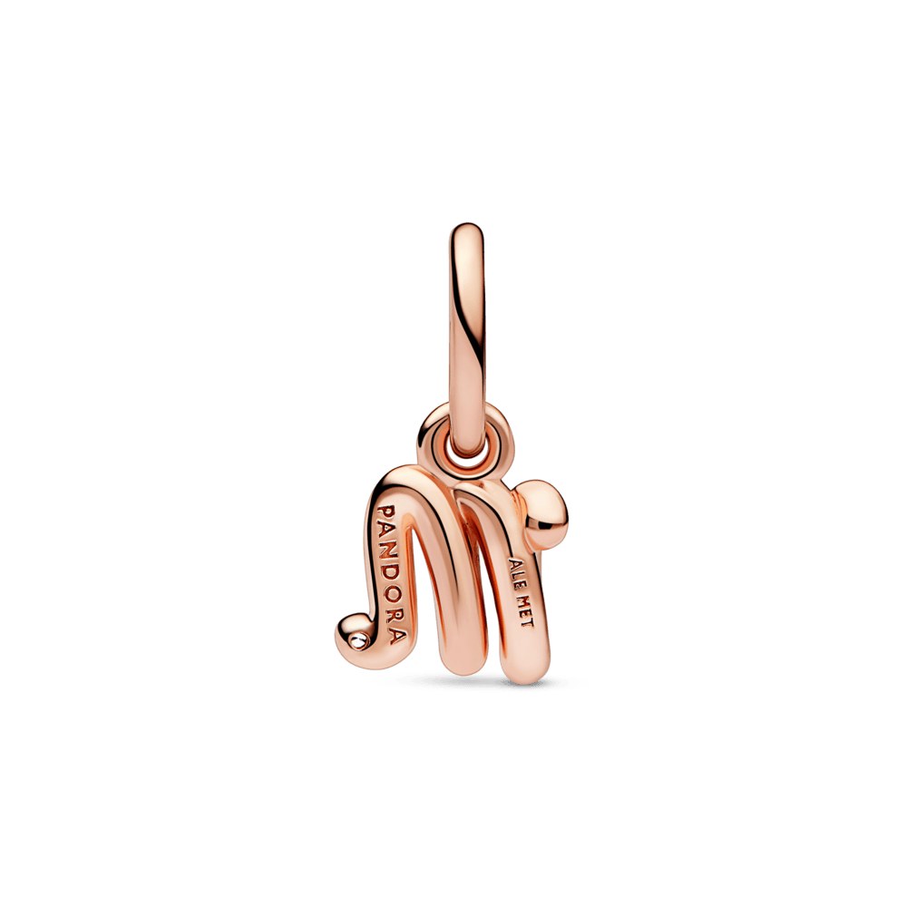Raidės m pakabinamas abėcėlės amuletas - Pandora Lietuva