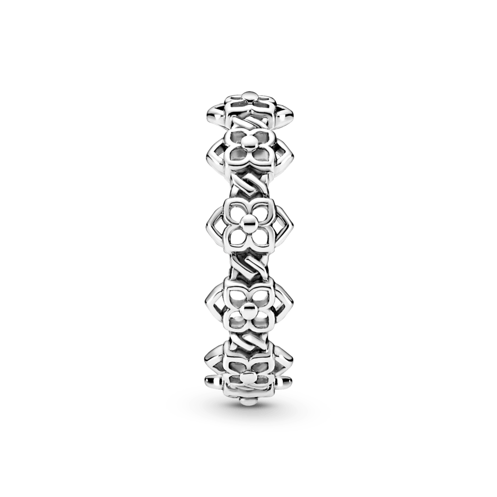 Sujungtų Rožės žiedų žiedas - Pandora LT