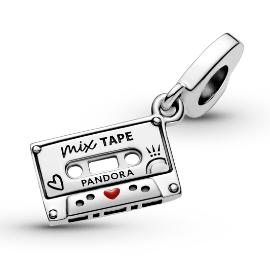 Vintažinės kasetės karoliukas - Pandora Lietuva