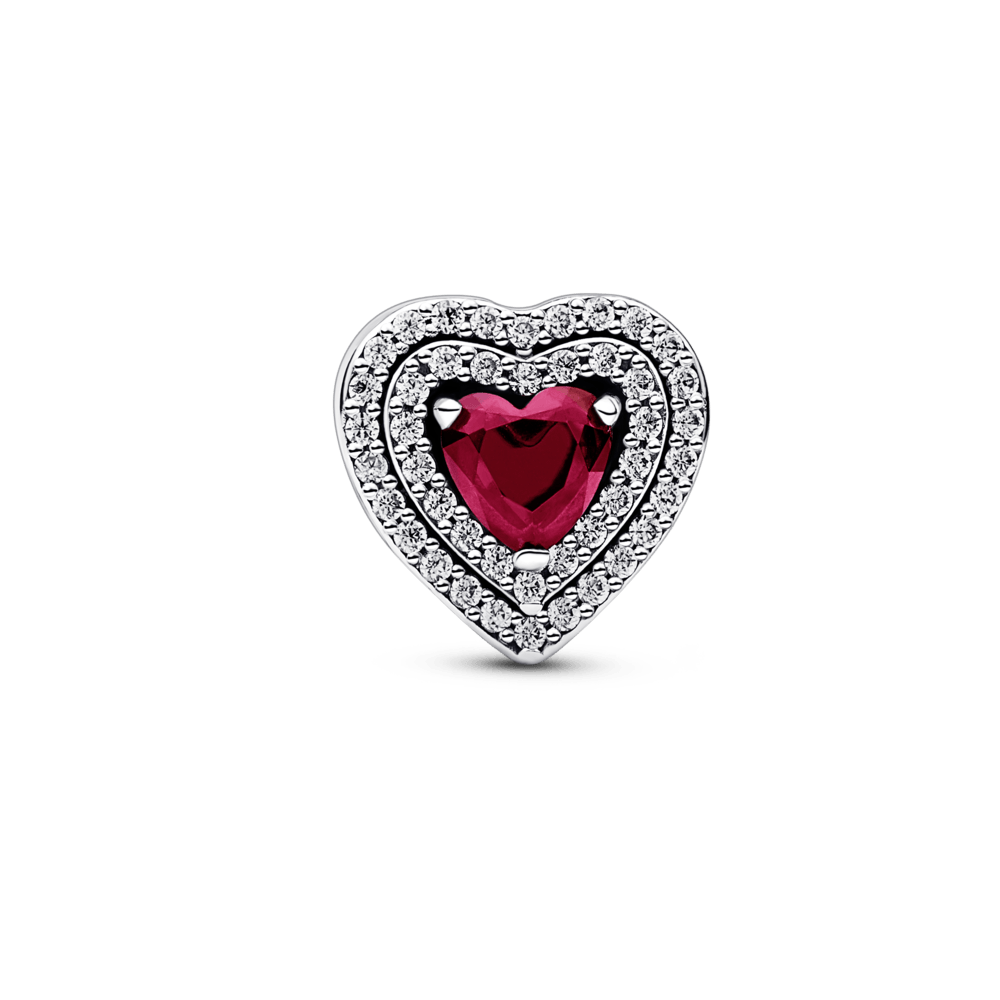 Žėrintis širdies formos charm - Pandora LT