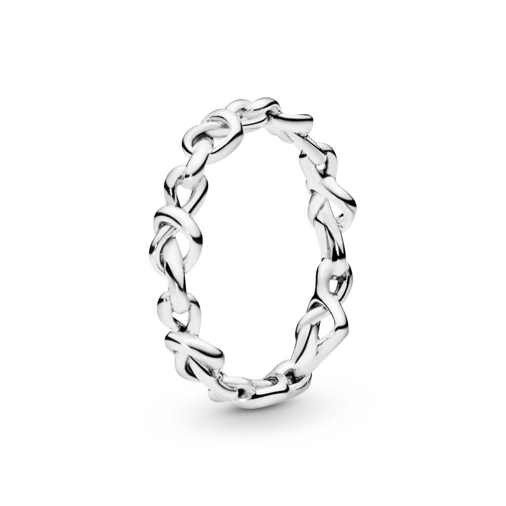 Žiedas mazgo formos širdelės - Pandora LT