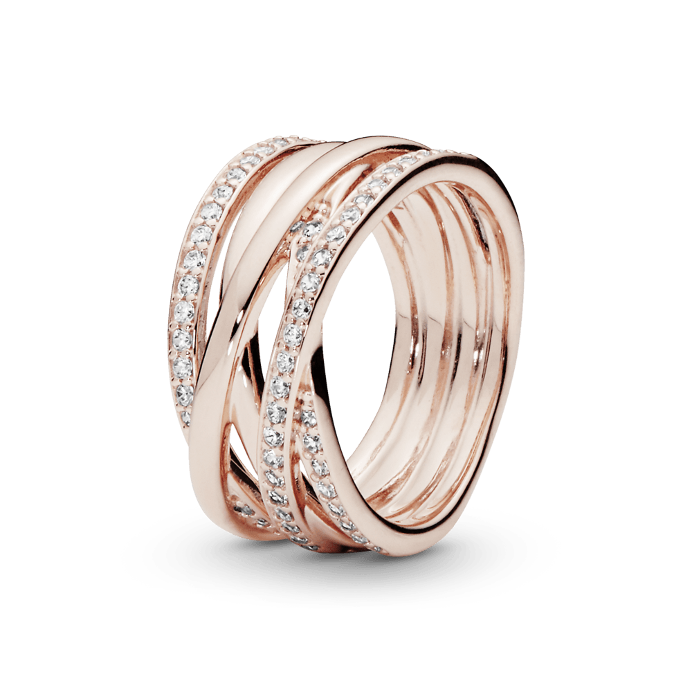 Žiedas Spindinčios Juostos - Pandora LT