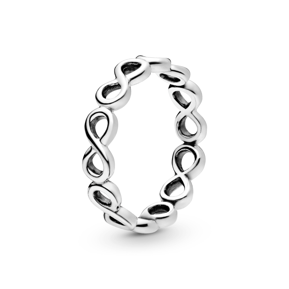 Žiedas su begalybės simboliu - Pandora Lietuva