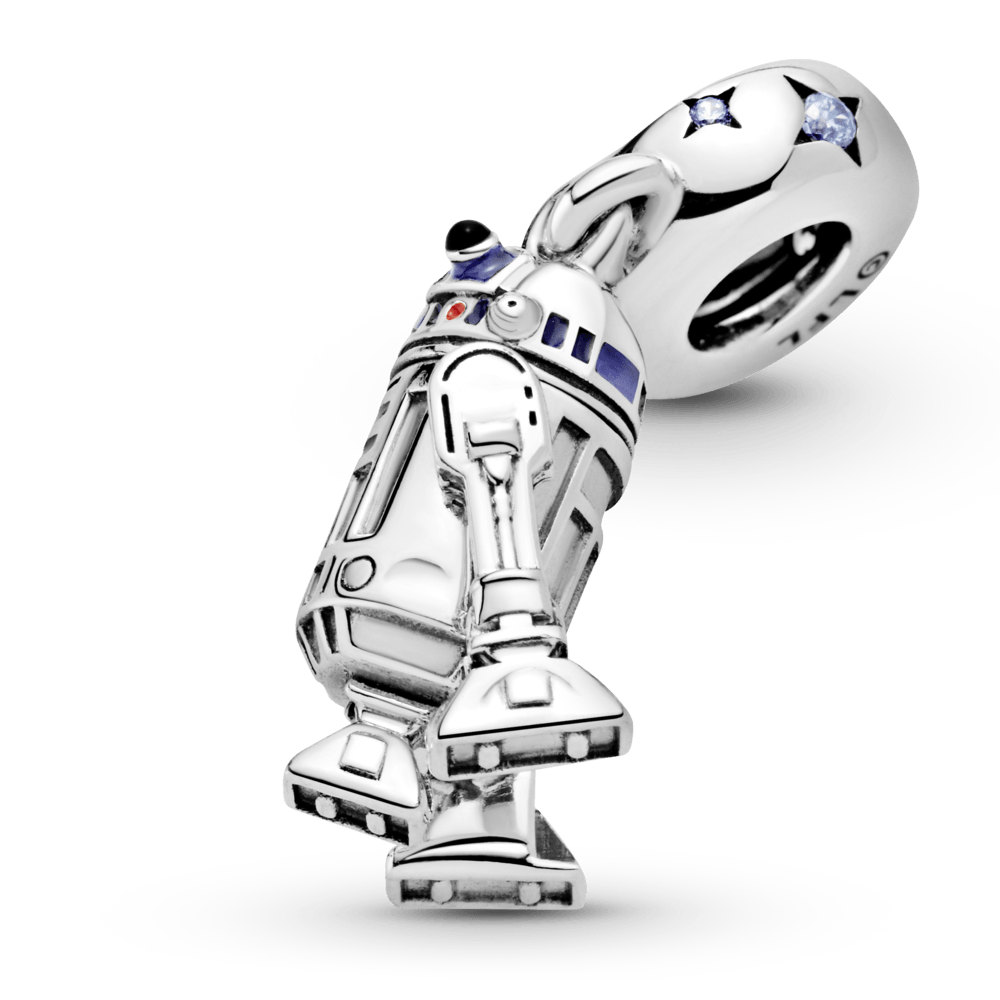 ,,Žvaigždžių karų'' R2-D2 kabantis karoliukas - Pandora LT